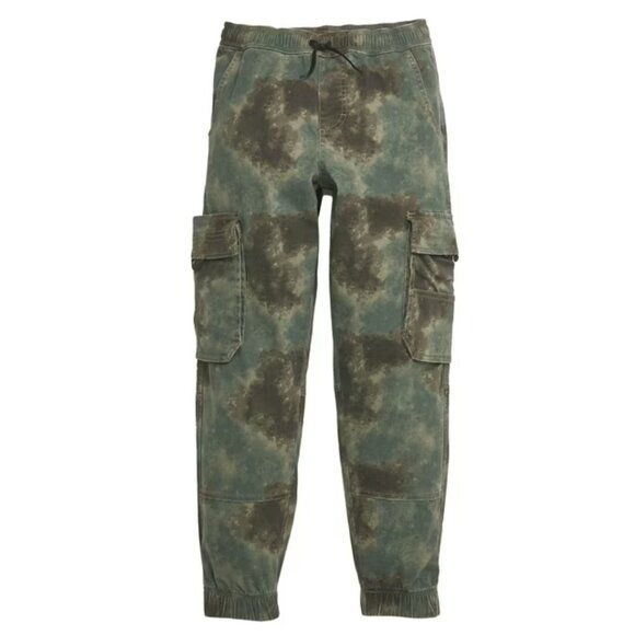 Wrangler Boy's Loose Fit Cargo Jogger with Elasticized Cuffs, Size 16, Regular - Picture 1 of 5